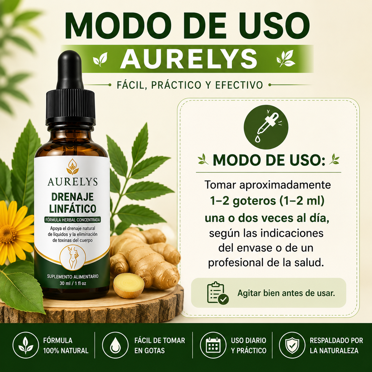 Aurelys – ¡Adiós a la Hinchazón! Siéntete Ligero Otra Vez