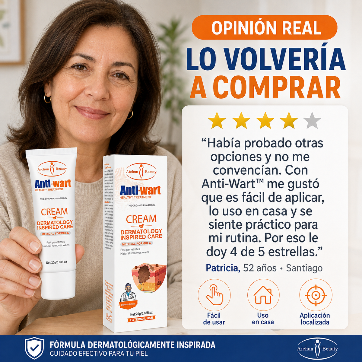 Anti-Wart™ - Elimina Verrugas y Lunares