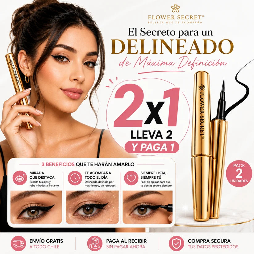 Delineador Flower Secret® | Máxima Definición