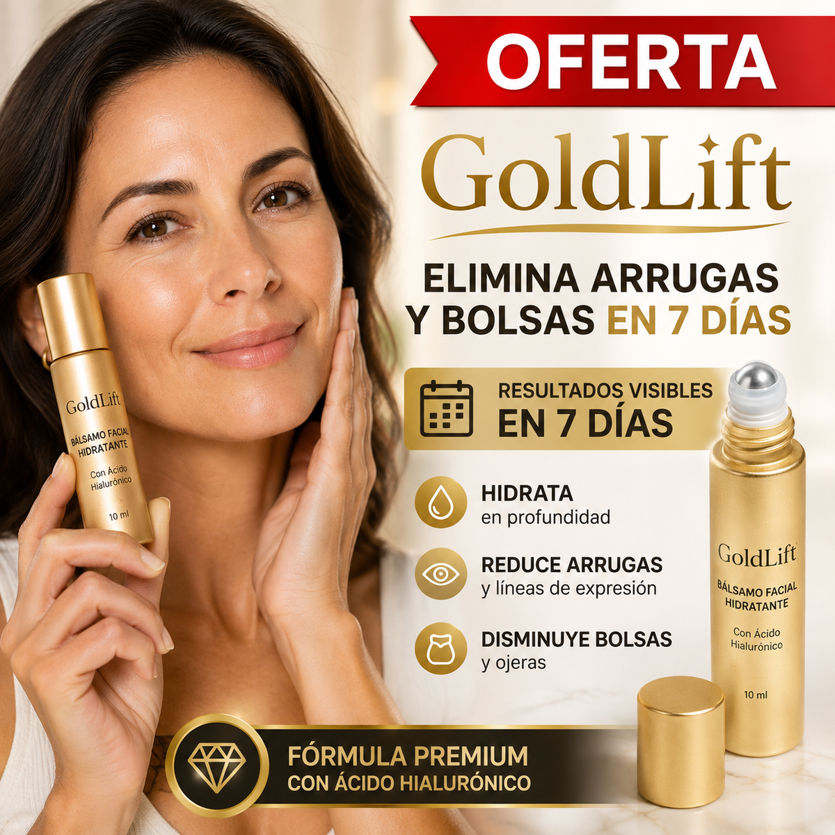 GoldLift™ - Elimina Arrugas y Bolsas en 7 Días