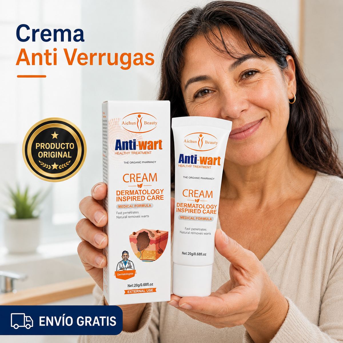 Anti-Wart™ - Elimina Verrugas y Lunares
