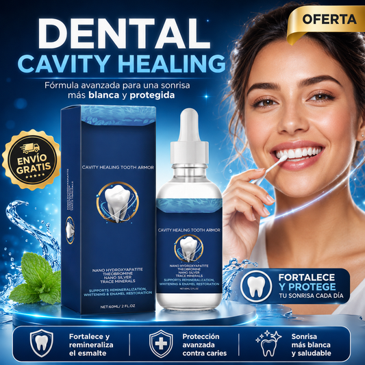Dental Cavity Healing™ | Escudo Dental Nano + Blanqueamiento Avanzado
