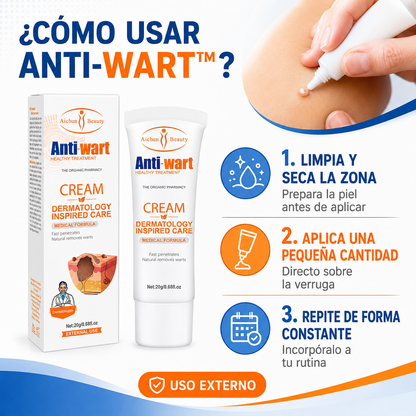 Anti-Wart™ - Elimina Verrugas y Lunares