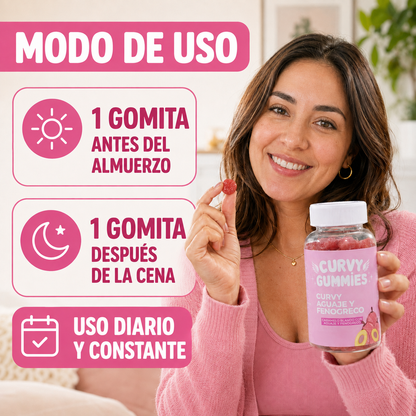 🍑 CURVY GUMMIES™: ¡REALZA TUS CURVAS Y POTENCIA TU FIGURA! ✨